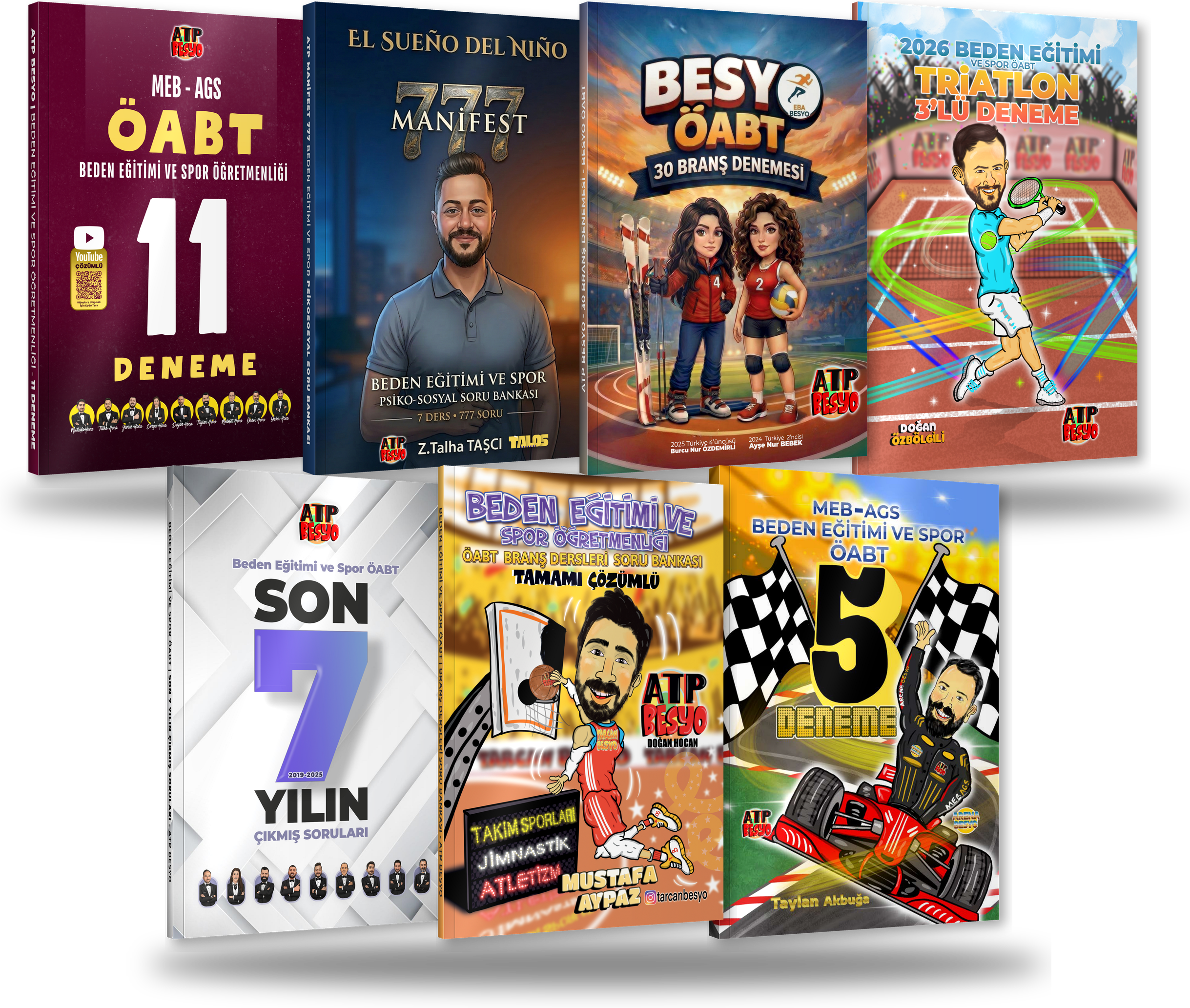 2027 Besyo ÖABT 7'li Süper Kitap Seti - BESYO ÖABT kitabı